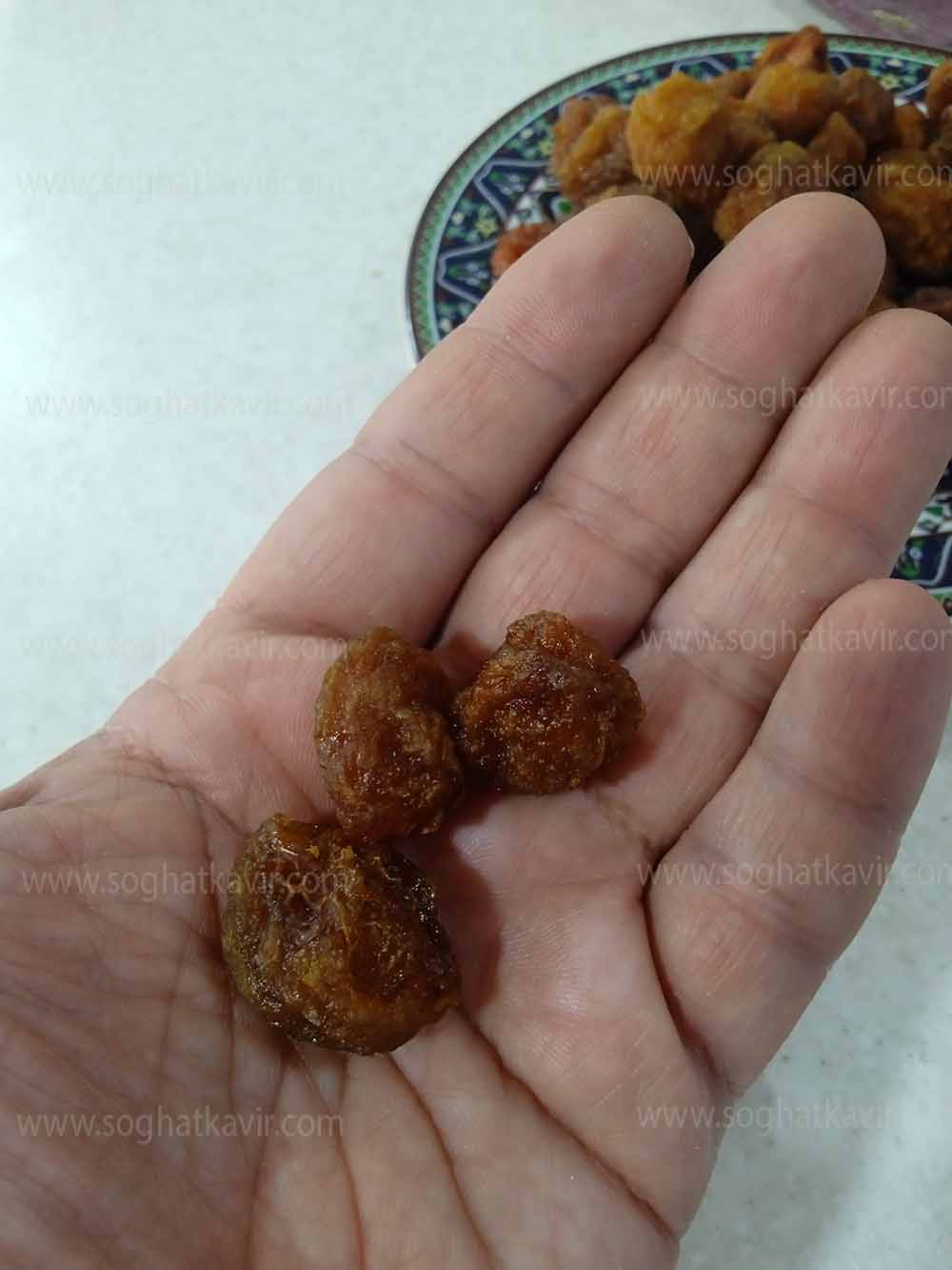 سایز آلو بیرجندی
