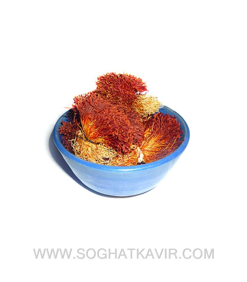 زعفران دسته دختر پیچ قاین (بسته بندی معمولی)