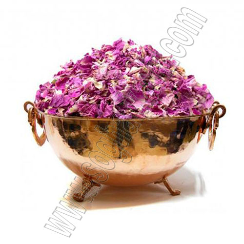 گل محمدی باز شده لاله زار کرمان (250گرمی)